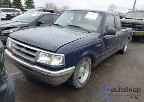 1996 Ford Ranger Super Cab из США, поврежденный, VIN 1FTCR14AXTPB34084